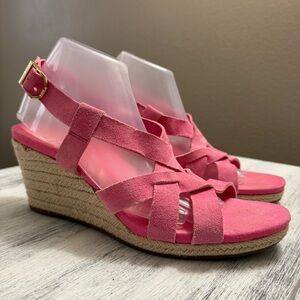 Cole Haan espadrille Strappy Wedges size 9B